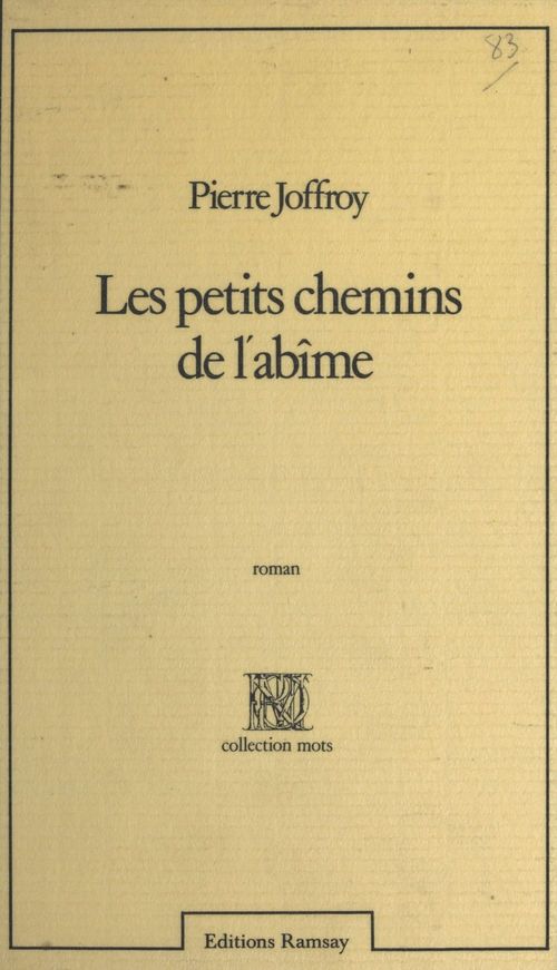Couverture ebook de Les Petits Chemins de l'abîme, de Pierre Joffroy