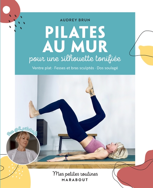 Couverture ebook de Pilates au mur, de Audrey Brun