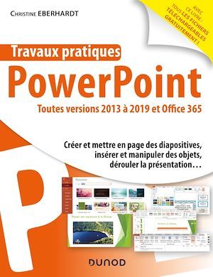 ebook cover of Travaux pratiques - PowerPoint, by Christine Eberhardt