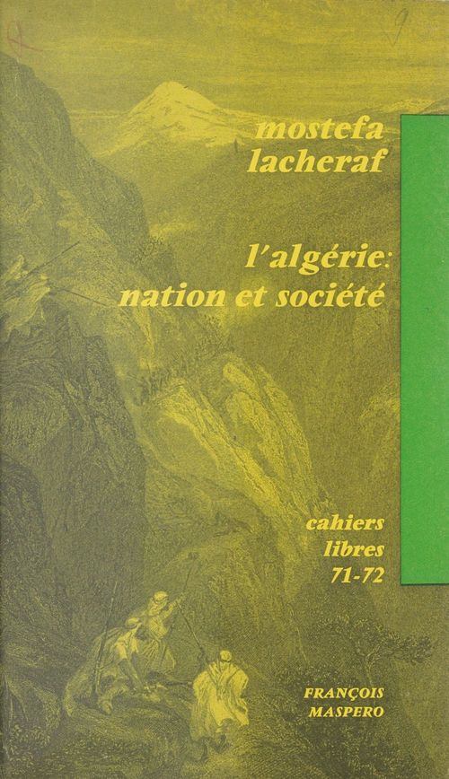 ebook cover of L'Algérie : nation et société, by Mostefa Lacheraf