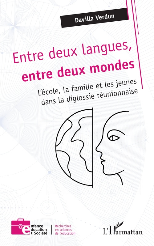 Couverture ebook de Entre deux langues, entre deux mondes, de Davilla Verdun