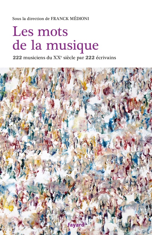 Couverture ebook de Les mots de la musique, de Franck Médioni