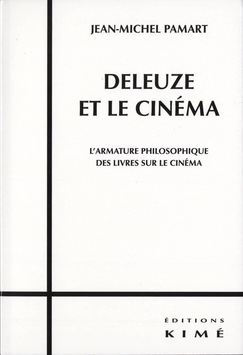 Couverture ebook de DELEUZE ET LE CINÉMA, de Jean-michel Pamart