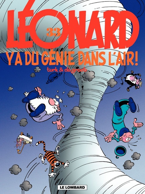 ebook cover of Léonard - Tome 33 - Y a du génie dans l'air !, by De Groot