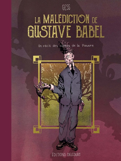 ebook cover of La malédiction de Gustave Babel, by  Gess
