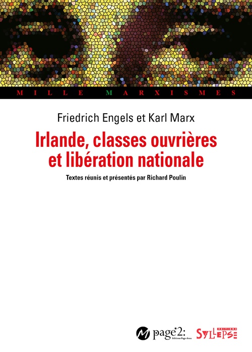 ebook cover of Irlande, classes ouvrières et libération nationale, by Friedrich Engels, Karl Marx