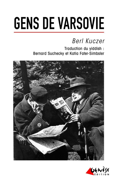 Couverture ebook de Gens de Varsovie, de Ber Kuczer