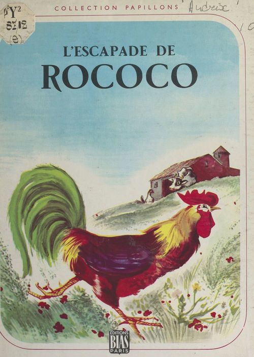 ebook cover of L'escapade de Rococo, by Claire Audrix