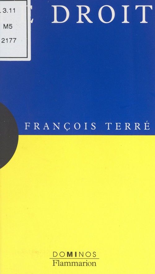 Couverture ebook de Le Droit, de François Terré