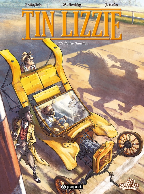 Couverture ebook de Tin Lizzie T2, de Dominique Monfery