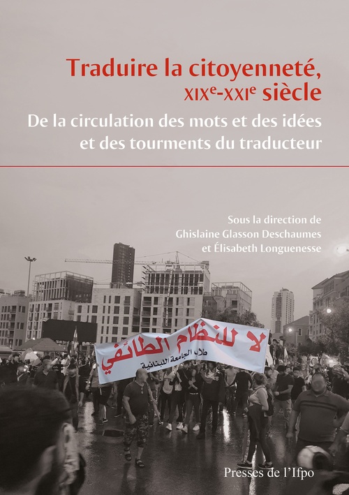 Couverture ebook de Traduire la citoyenneté, XIXe-XXIe siècle, de