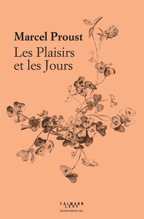 Couverture ebook de Les Plaisirs et les Jours, de Marcel Proust