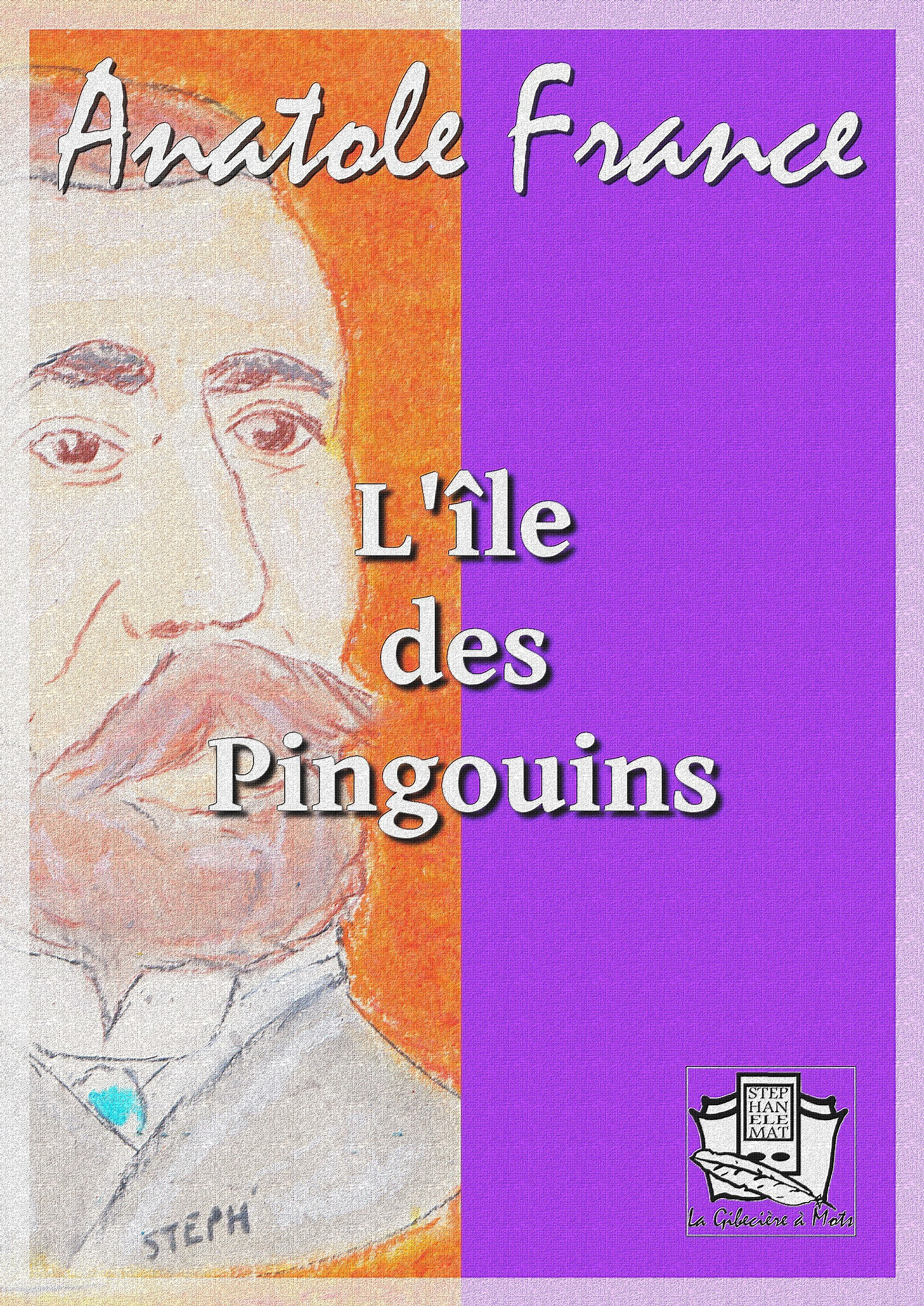 ebook cover of L'île des Pingouins, by Anatole France