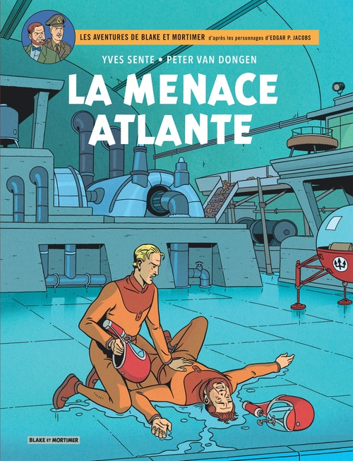 Couverture ebook de Blake & Mortimer - Tome 31 - La Menace atlante, de Yves Sente