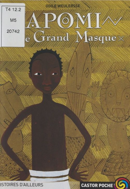 ebook cover of Apomi et le grand masque, by Odile Weulersse