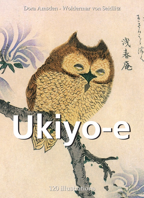 Couverture ebook de Ukiyo-E 120 illustrations, de Dora Amsden, Woldermar Von Seidlitz