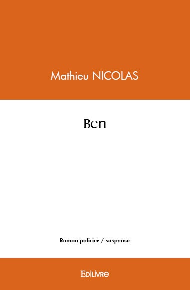 Couverture ebook de Ben, de Mathieu Nicolas
