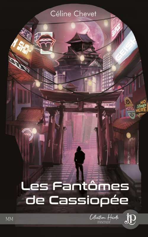Couverture ebook de Les fantômes de Cassiopée, de Céline Chevet