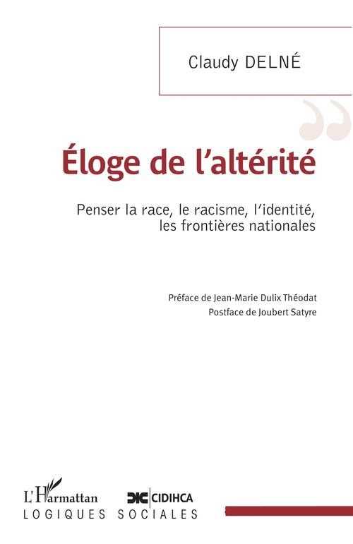 ebook cover of Eloge de l'altérité, by Claudy Delné