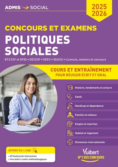 Couverture ebook de Politiques sociales - Révisions et questions de réflexion, de Rémi Pérès