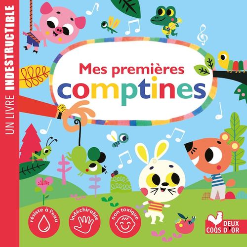 ebook cover of Mes premières comptines - un livre indestructible, by Collectif
