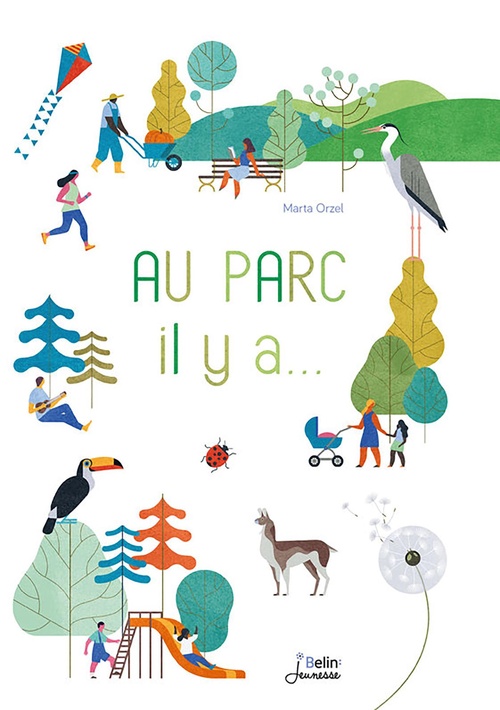 ebook cover of Au parc, il y a..., by Marta Orzel