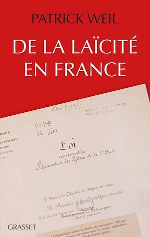 ebook cover of De la laïcité en France, by Patrick Weil