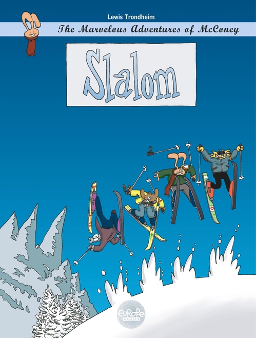 Couverture ebook de The Marvelous Adventures of McConey - Slalom, de Trondheim