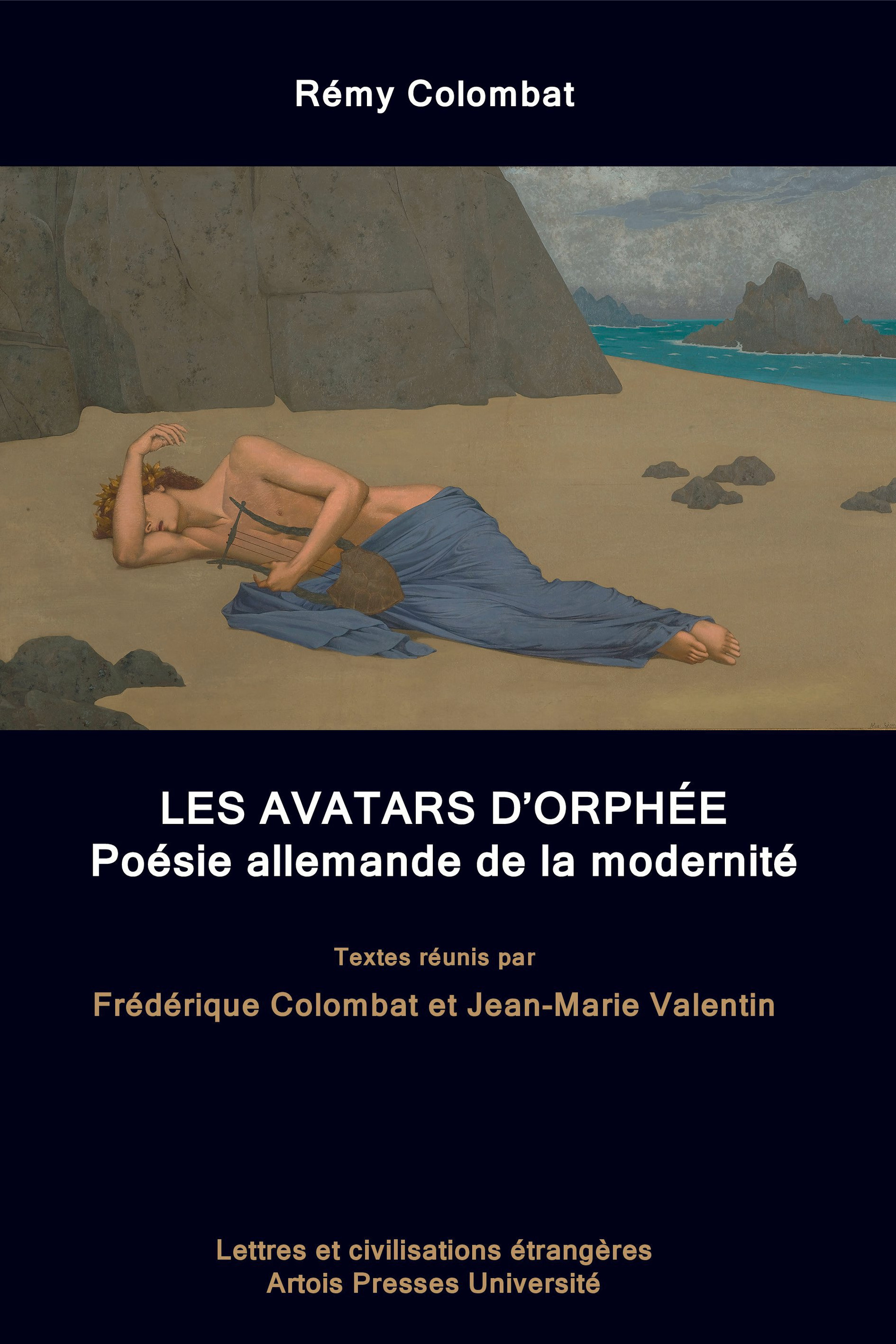 Couverture ebook de Rémy Colombat. Les Avatars d´Orphée, de Jean-Marie Valentin, Frédérique Colombat
