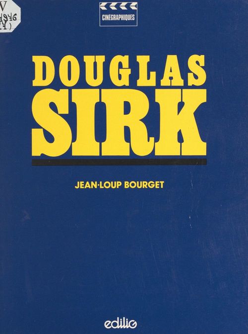 ebook cover of Douglas Sirk, by Jean-Loup Bourget