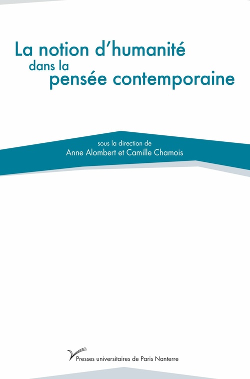ebook cover of La notion d´humanité dans la pensée contemporaine, by