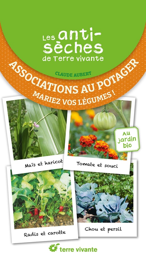 ebook cover of Les antisèches de Terre vivante : Associations au potager, by Collectif