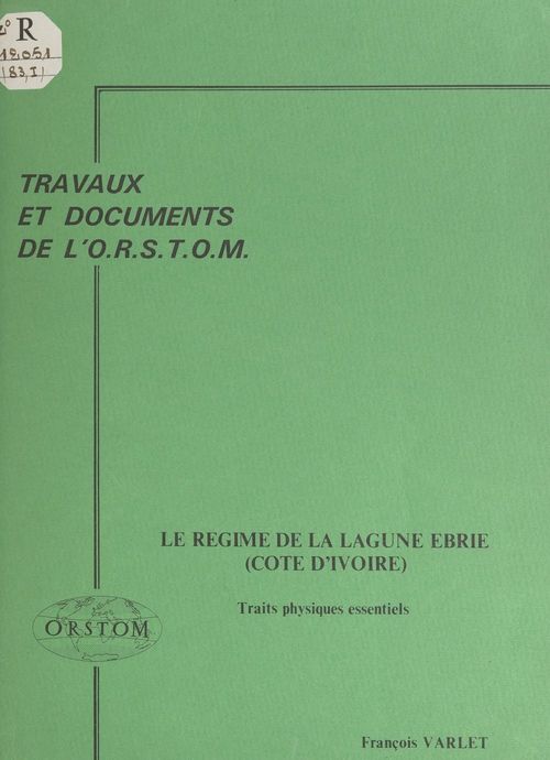 ebook cover of Le régime de la lagune Ébrié (Côte d'Ivoire), by Francois Varlet