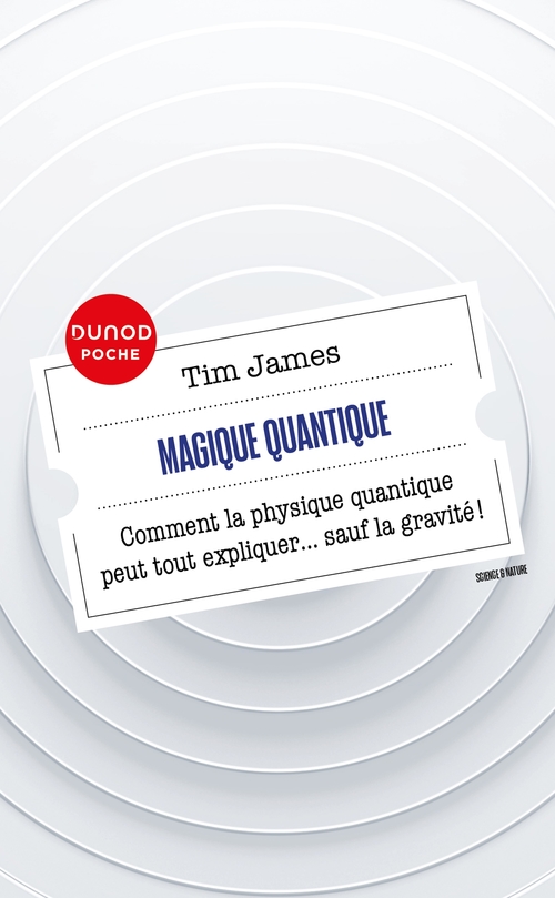 ebook cover of Magique quantique, by Tim James