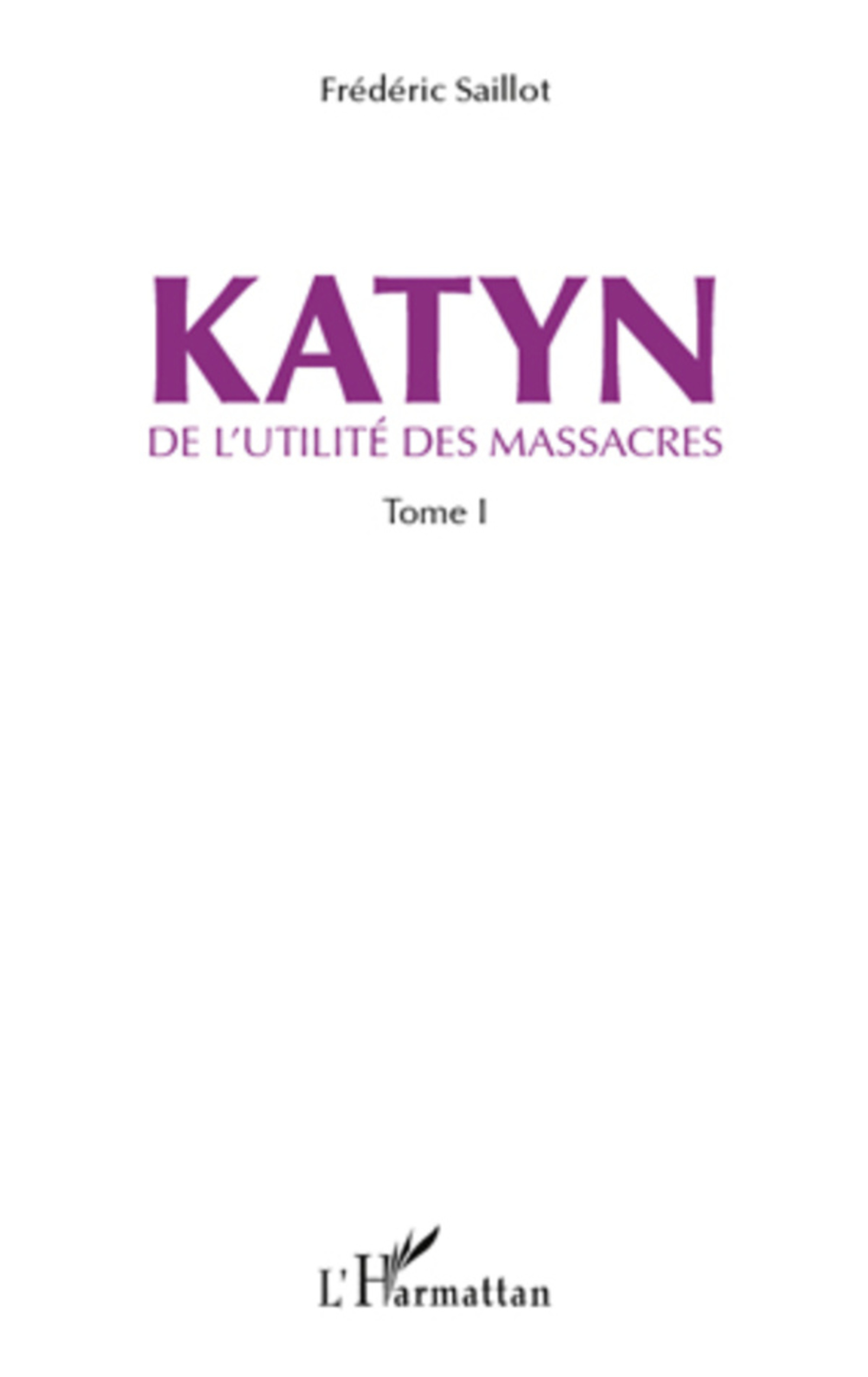 ebook cover of Katyn, by Frédéric Saillot