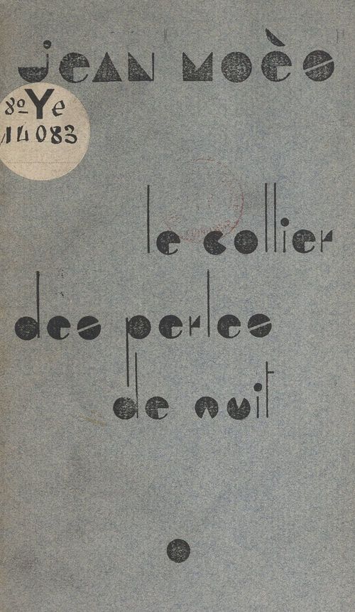 Couverture ebook de Le collier des perles de nuit, de Jean Moes
