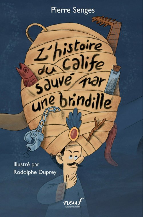 Couverture ebook de Le calife sauvé par une brindille, de Pierre Senges, Rodolphe Duprey