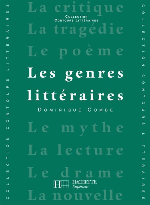 Couverture ebook de Les Genres littéraires - Edition 1992 - Ebook epub, de Bruno Vercier, Dominique Combe