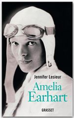 Couverture ebook de Amelia Earhart, de Jennifer Lesieur