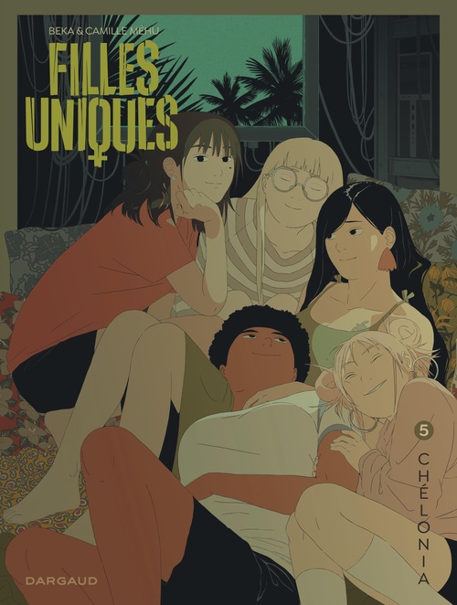 Couverture ebook de Filles Uniques - Tome 5 - Chélonia, de BéKa