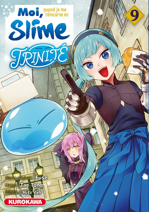 Couverture ebook de Moi, quand je me réincarne en Slime - Trinité - tome 9, de Fuse, Tae Tono