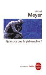 Couverture ebook de Qu'est-ce que la philosophie ?, de Michel Meyer