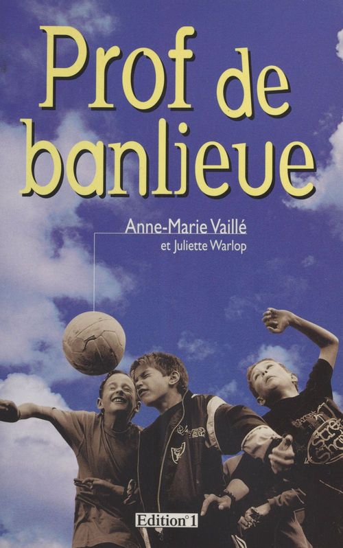 Couverture ebook de Prof de banlieue, de A-M Vaille