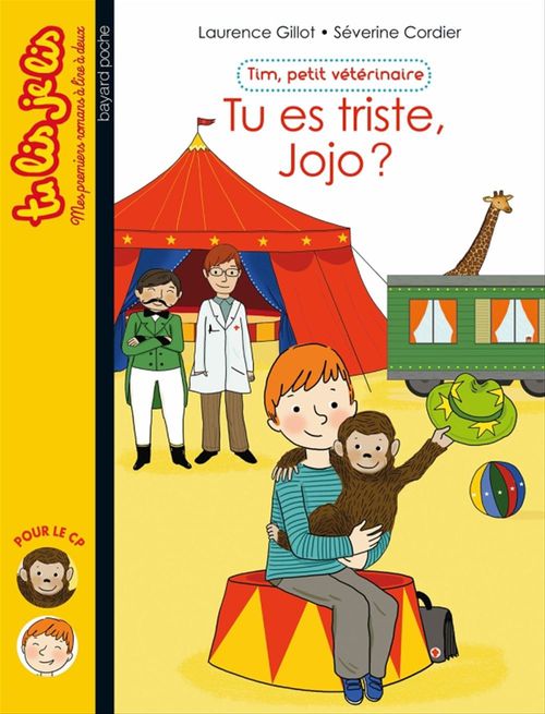 Couverture ebook de Tim, petit vétérinaire, Tome 01, de Laurence Peyressatre-Gillot