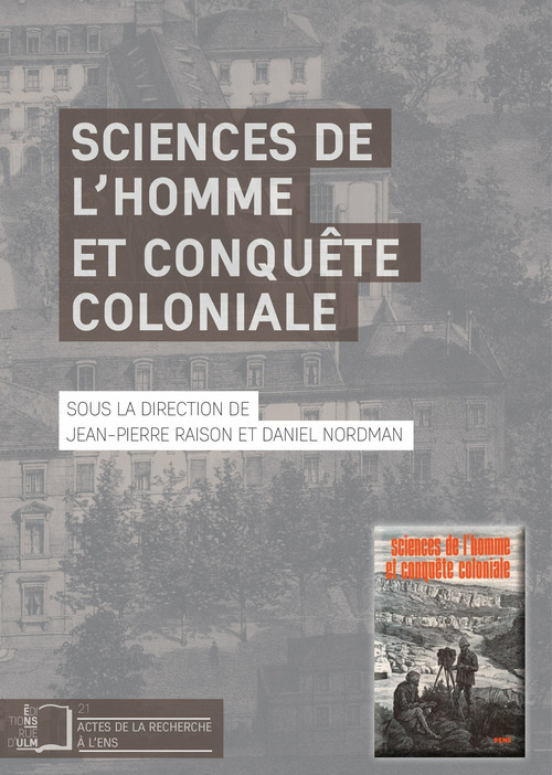 ebook cover of Sciences de l´homme et conquête coloniale, by