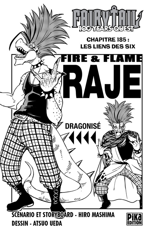 ebook cover of Fairy Tail - 100 Years Quest Chapitre 185, by Atsuo Ueda