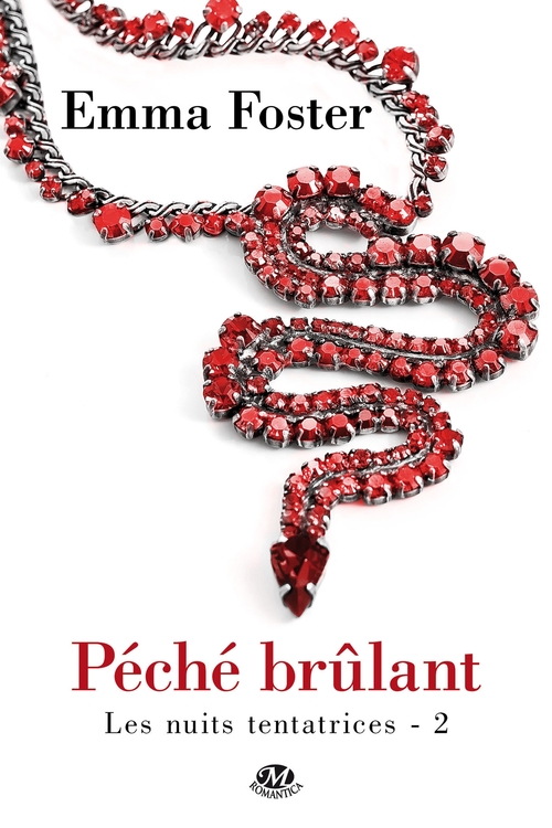 Couverture ebook de Les Nuits tentatrices , T2 : Péché brûlant, de Emma Foster