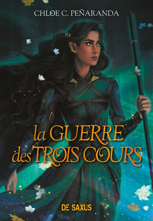 ebook cover of Les Héritiers d'Ungardia - Tome 04 La Guerre des trois cours (e-book), by Chloe C. Penaranda