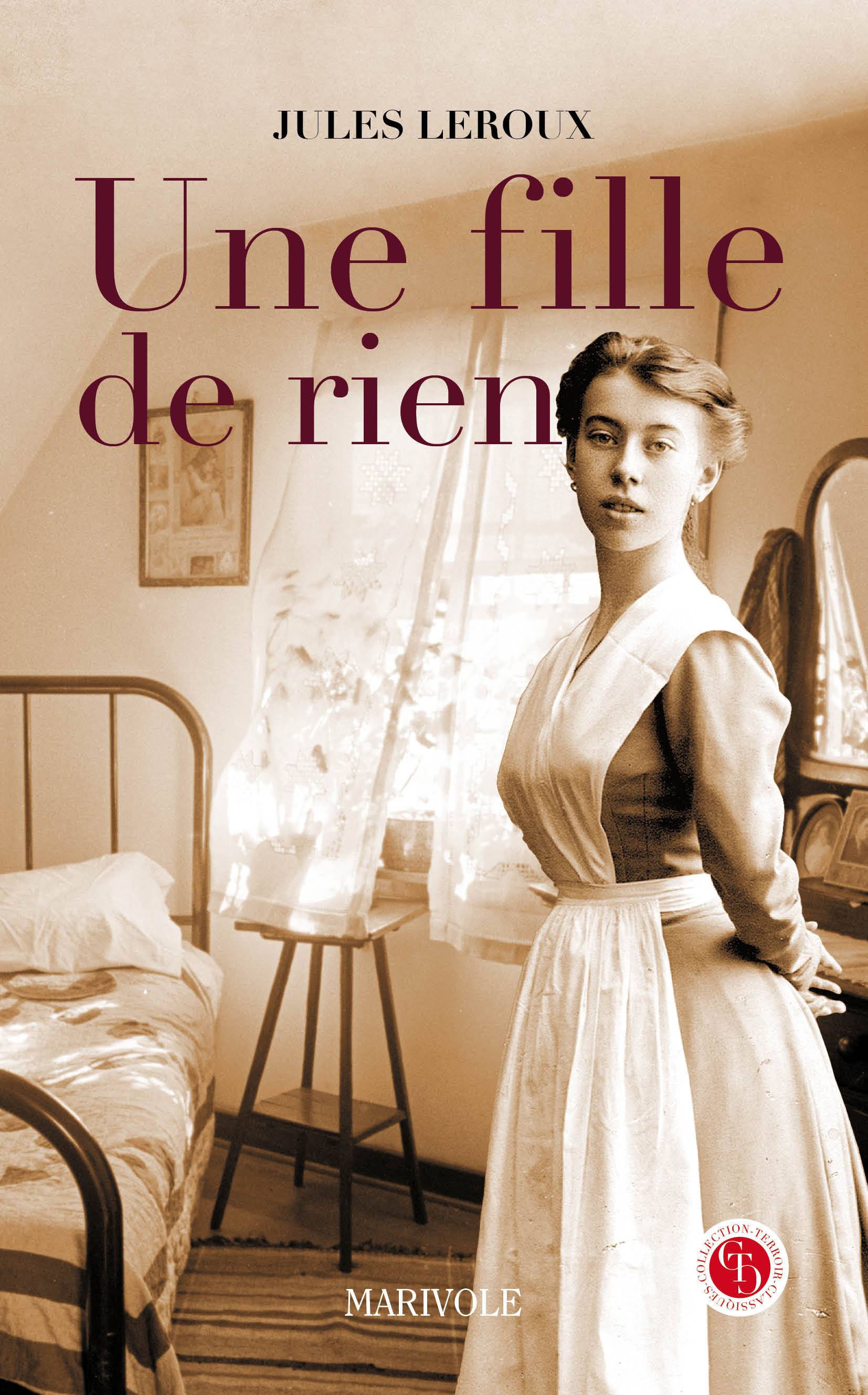 Couverture ebook de Une fille de rien, de Jules Leroux