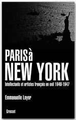 Couverture ebook de Paris à New York, de Emmanuelle Loyer